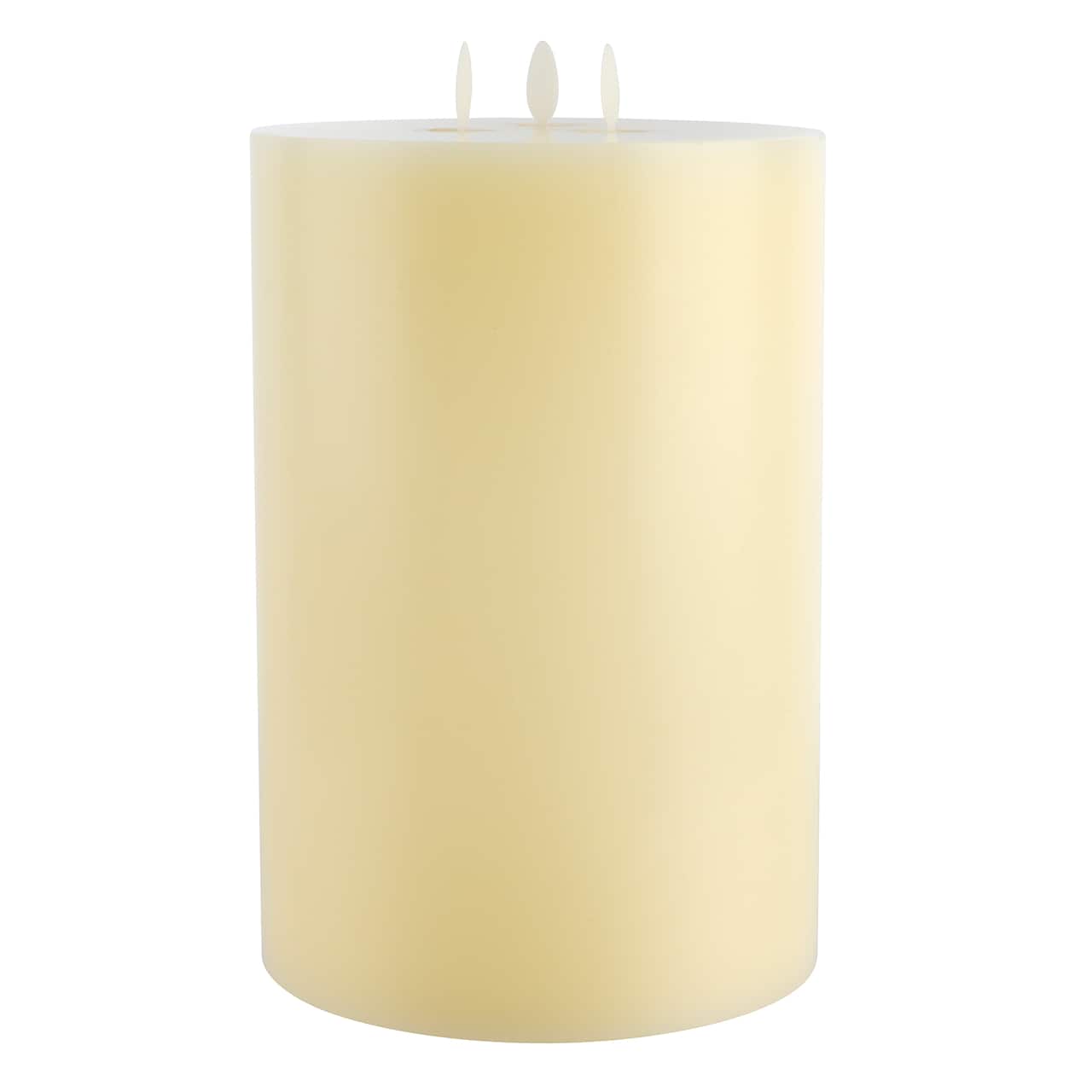 6" x 9" Oscillating Flame LED Pillar Candle by Ashland®